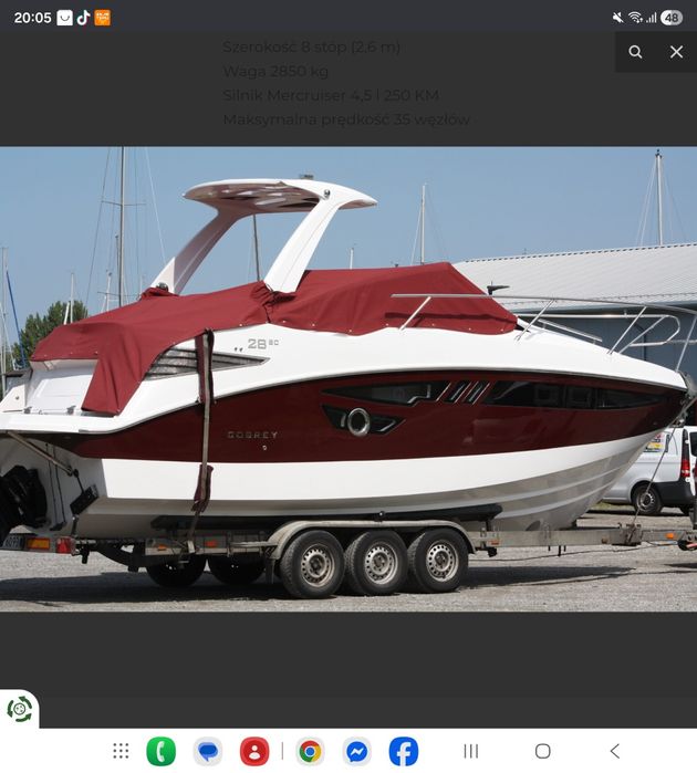 Łódka polskiej stoczni cobrey