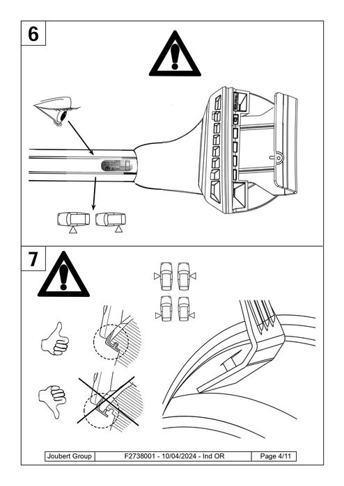 Barras de tejadilho -  Citroën C3 (CC21)