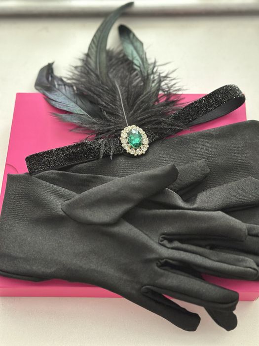 Набір повʼязка та рукавички