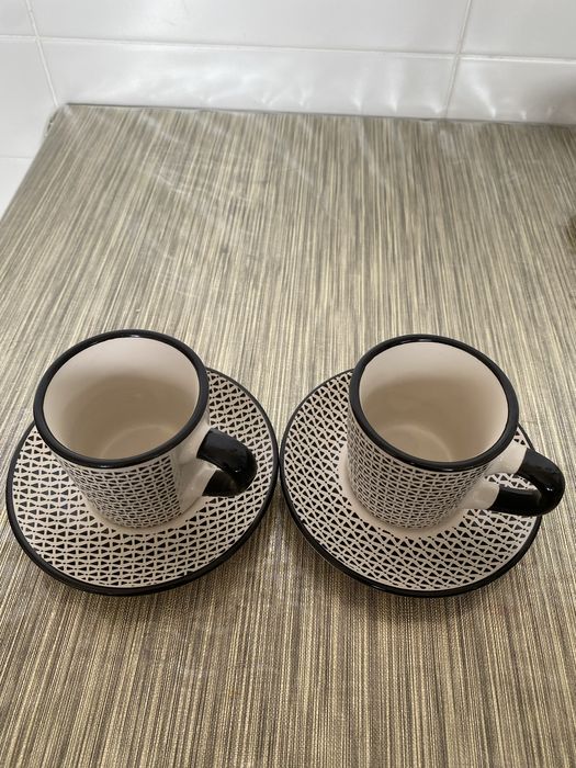 Conjunto 6 chavena de cafe e pires433903060868802562