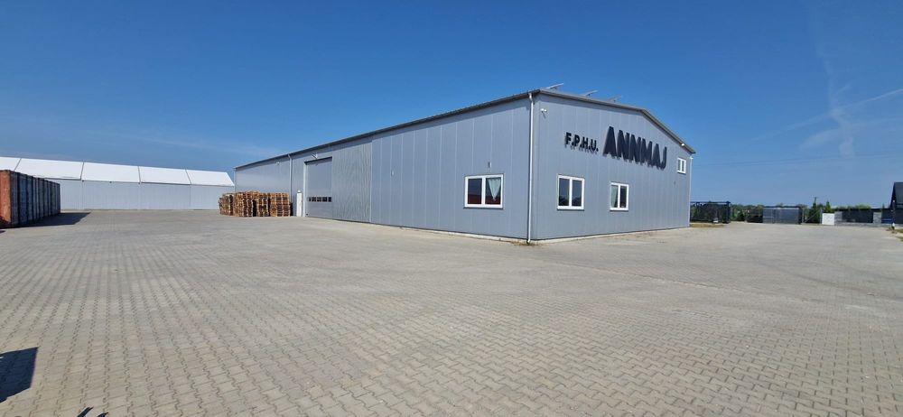 Hala Magazynowo- produkcyjna .2000 m2 +działka 1 ha .Wąbrzeźno