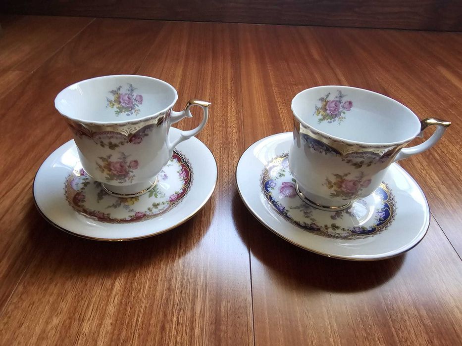 Conjunto de Chávenas de Chá V&A Porcelaines Portugal – Ref. 2058