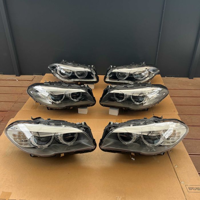 Наличие фари фары BMW БМВ 5 F10 F11 bi xenon full led рест з блоками
