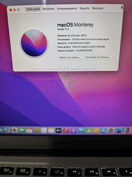 Macbook Air 13”-2017