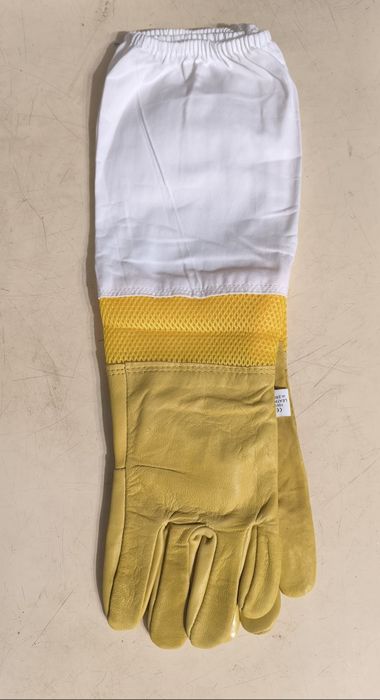 Рукавиці бджоляра з натуральної шкіри