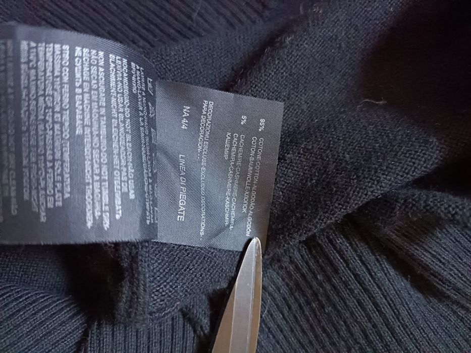 Sweter Yves Saint Laurent bawełna+ kaszmir