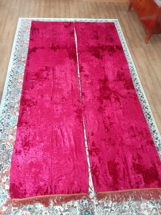 Комплект штор оксамитовий