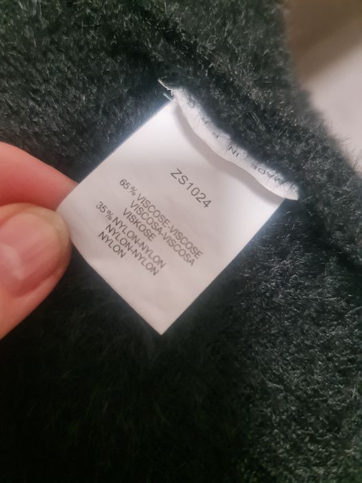 Z STUDIO Sweter długi, płaszczyk jak  ALPAKA nowy z metkąi