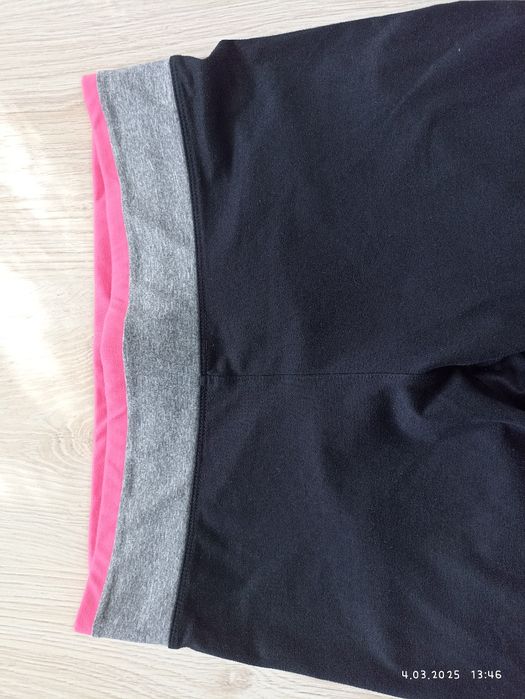 Legginsy sportowe Decathlon do kolan rozmiar S