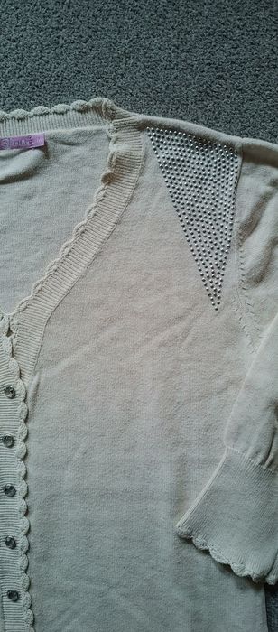 Sweterek beźowy r.M