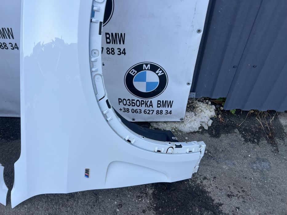 Крила bmw x5 f15 бмв Alpinweiss III (Alpine White III) - білий колір
