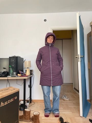 Kurtka Damska Jesienno-zimowa Helly Hansen Fioletowa