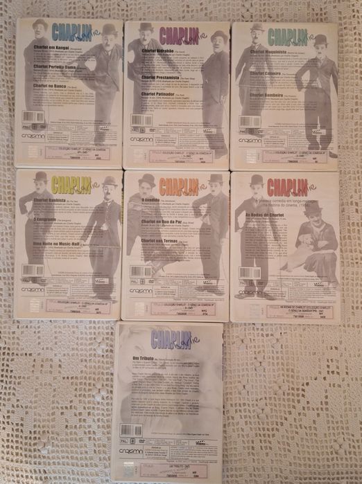 Coleção Charlie Chaplin - 7 DVDs