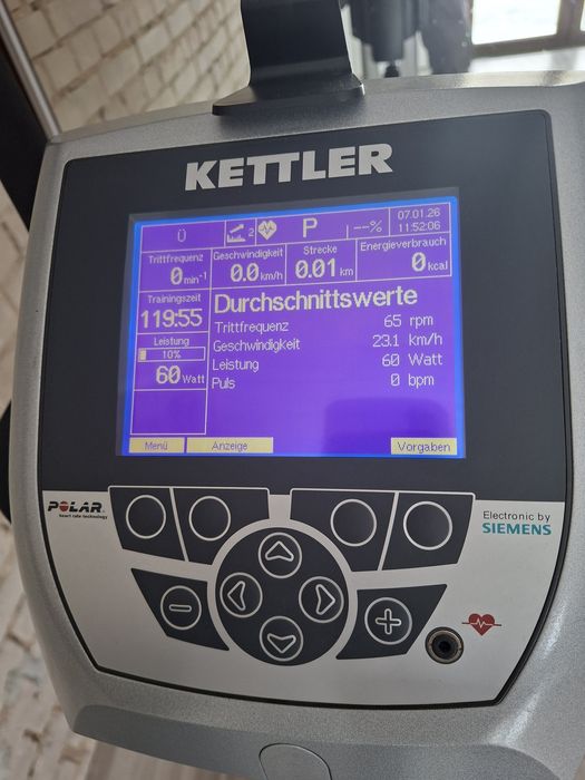 Rower treningowy stacjonarny / ergometr Kettler Axiom P²
