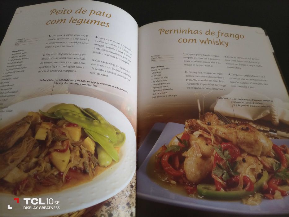 Livro com receitas - O requinte do whisky