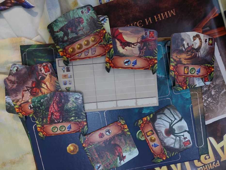 Настільна гра Загублені руїни Арнака (Lost Ruins of Arnak) рос. мова