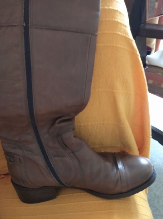 Botas senhora castanhas