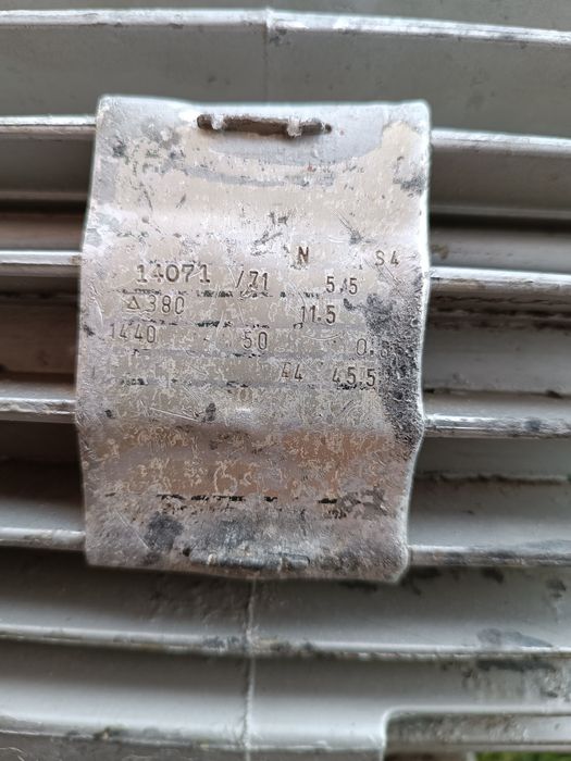 Silnik elektryczny 5,5KW
