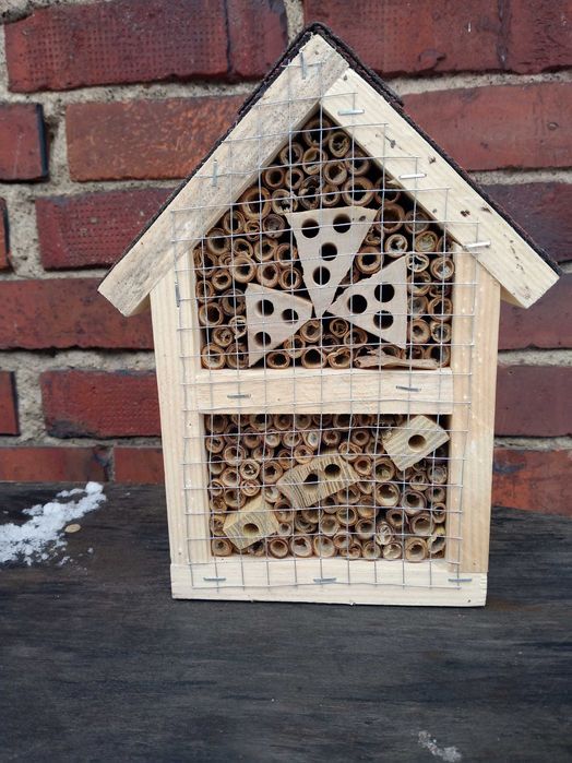 ekohotele dla pszczół murarek