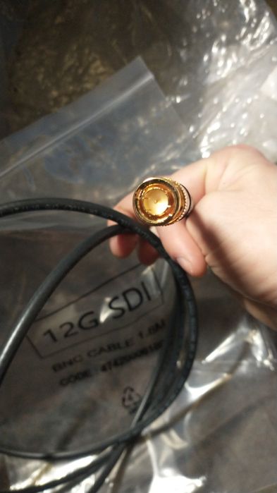 Przewody SDI 12G, Video Brilliance by Belden 1.8m