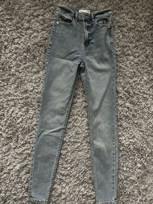 Jeansy damskie slim fit