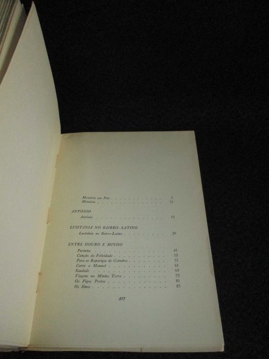 Livro Só António Nobre Livraria Tavares Martins 1955