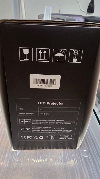 Projektor LED TOPV 1080P biały H1