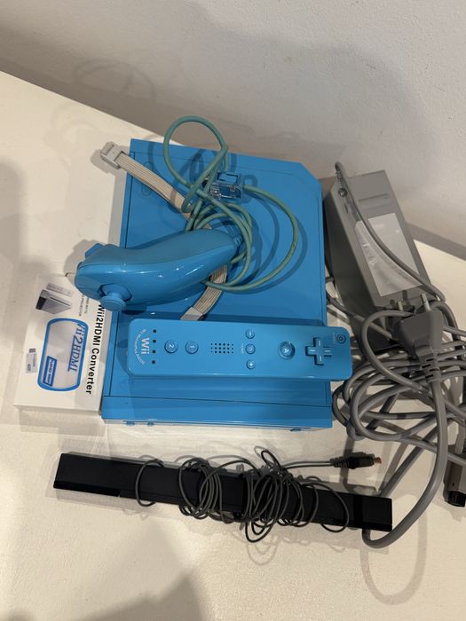 Nintendo Wii azul