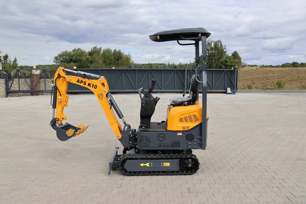 Minikoparka 1t APS K10 2025 mini koparka ramię skrętne NOWA