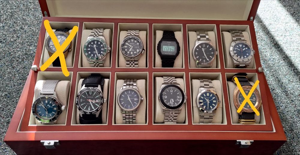 Kolekcja zegarków (Tissot, Steinhart, Zelos, Armida, Vostok itd)