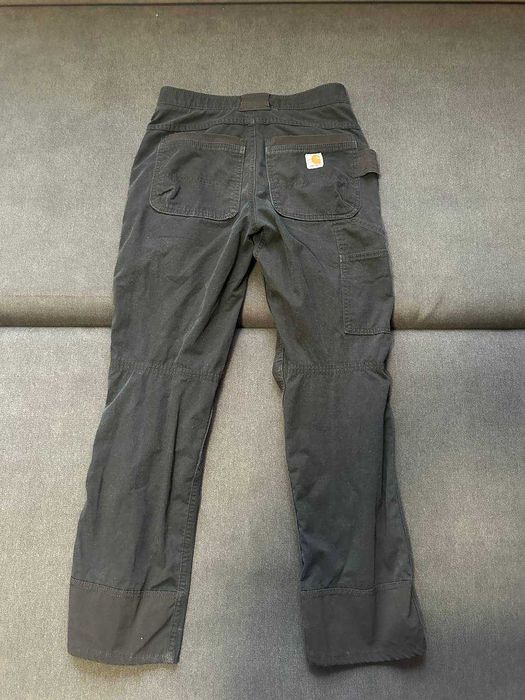 штани Carhartt work pants double knee чорні 30