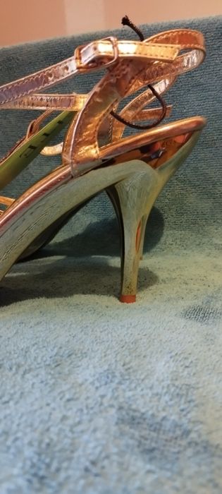 Buty na imprezę wesele szpilki sandałki z USA nowe