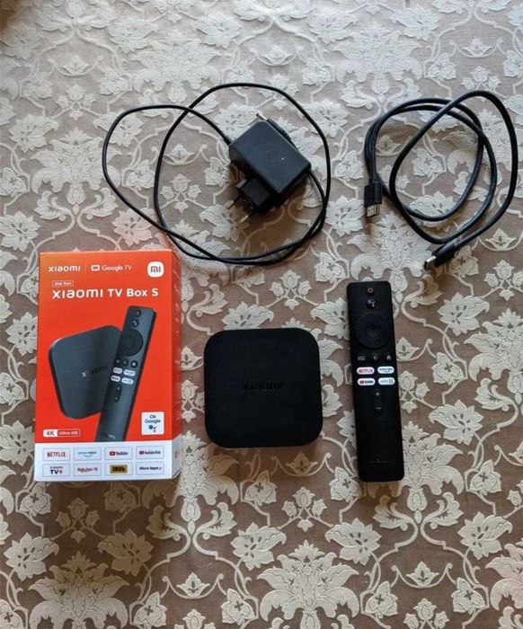 Смарт тб приставка Mi box S Смарт тв бокс ми бокс сяоми
