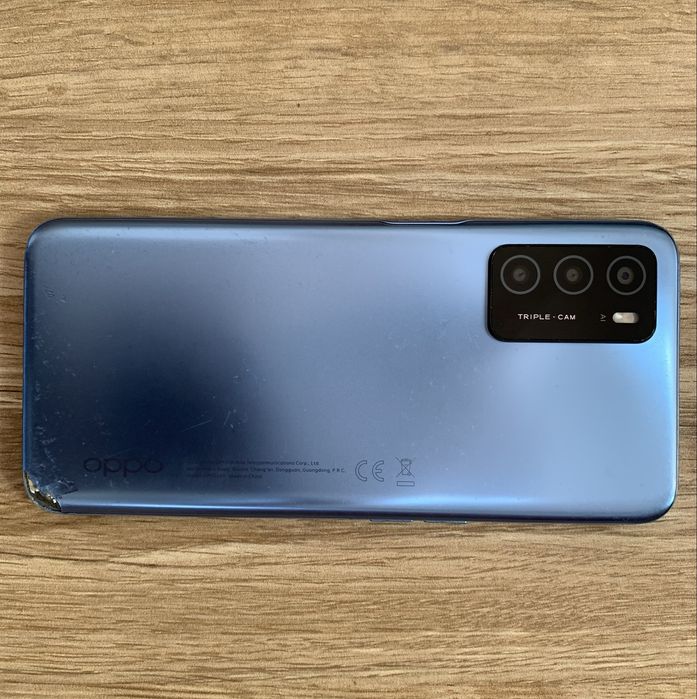 OPPO A16s Azul (Não Liga / Ecrã Muito Partido / Para Peças)