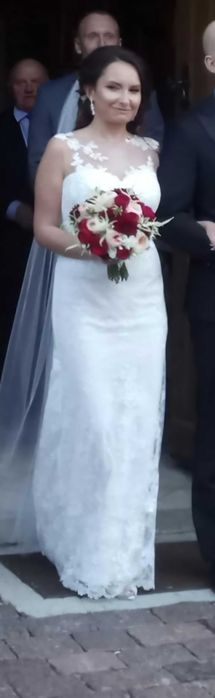 Suknia ślubna syrenka