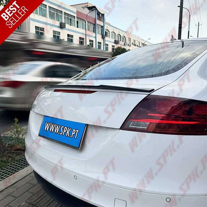 Spoiler / Aileron Traseiro - Audi TT 8J - Preto Brilhante