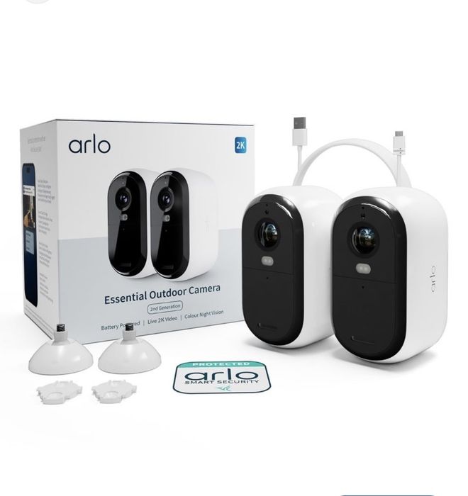 Arlo Essential 2 HD XL zewnętrzna kamera bezpieczeństwa