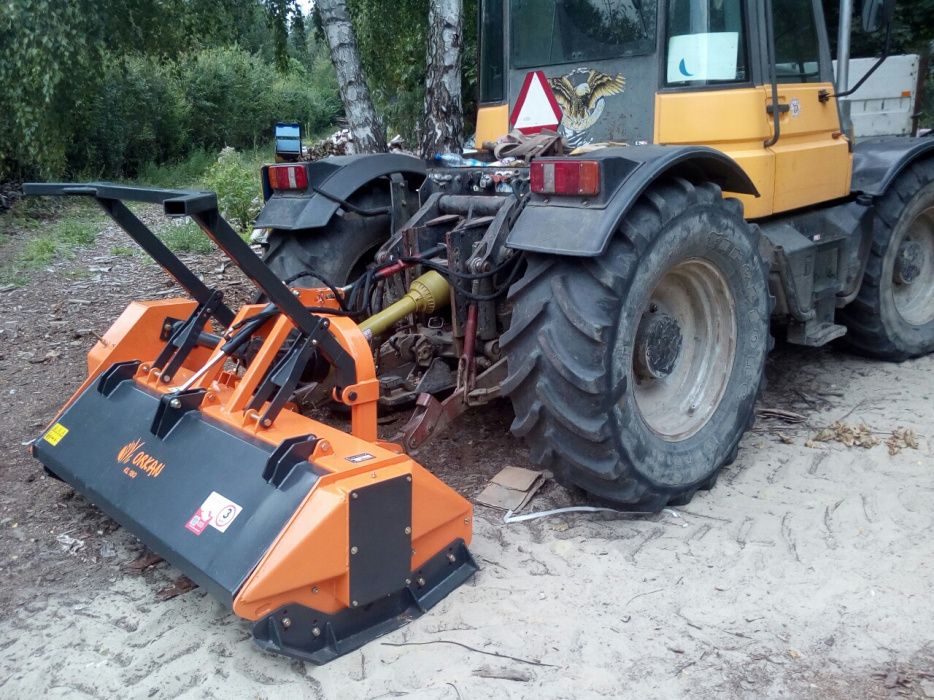 Rębak mulczer gałęzi karczowanie rekultywacja mulczowanie frezowanie