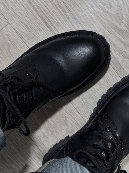 Зимові ботинки (берці) в стилі Celine Bulky