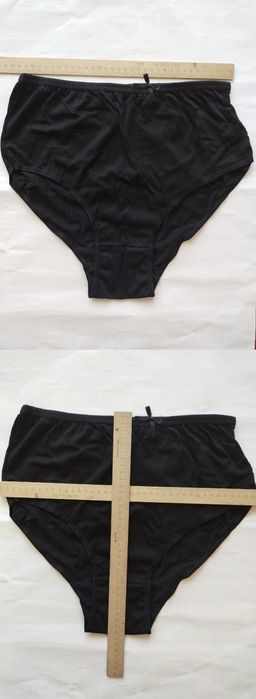 Трусы, трусики женские новые, черные, хлопок 100% cotton.