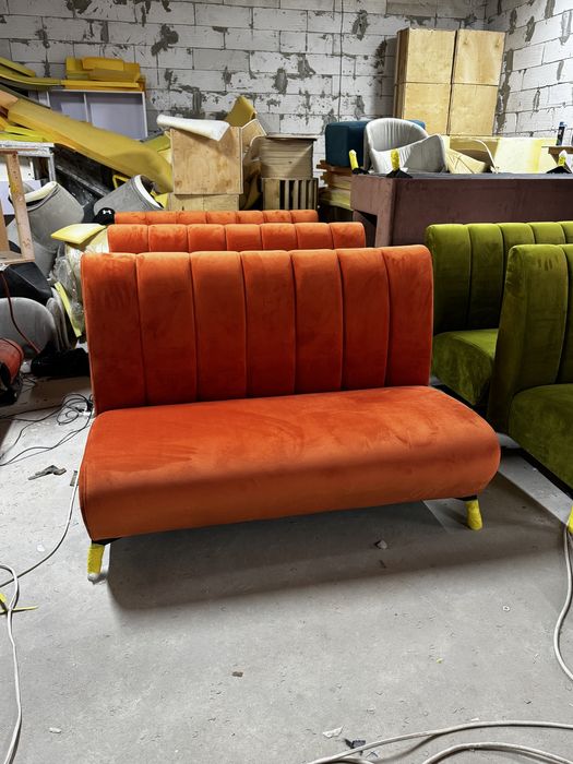 ВИРОБНИЦТВО мягких диванів та стільців велюр кожзам диваны стулья