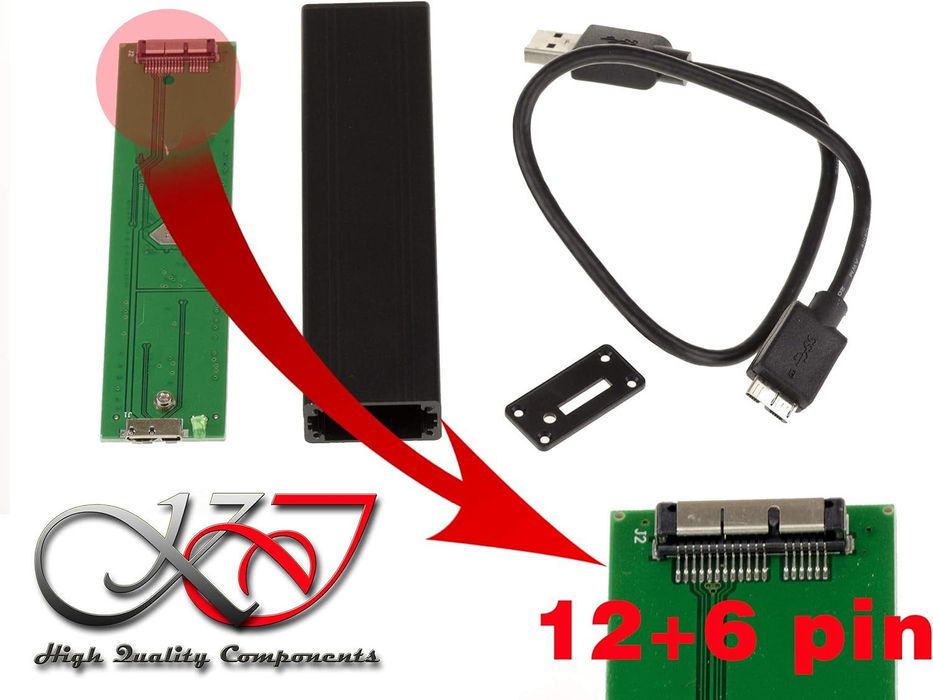 obudowa do dysków SSD Mac Air do USB3 USB 3.0 5G