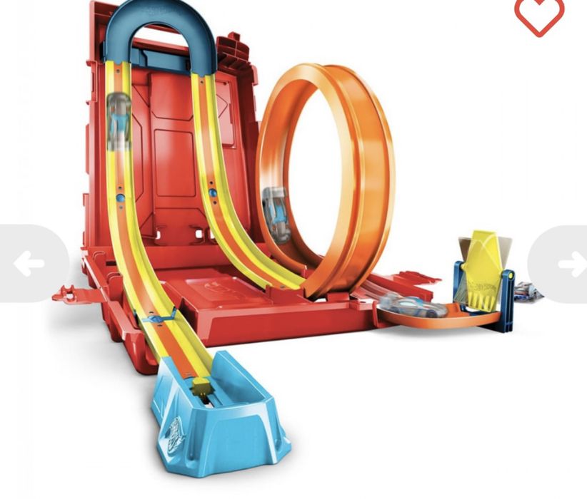 Трек Hot Wheels Track Builder Ящик для трюков