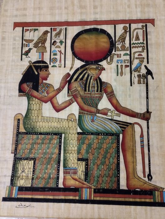 Папирусы египетские настенные