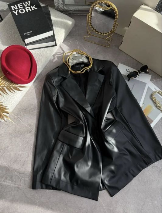 Шкіряний піджак