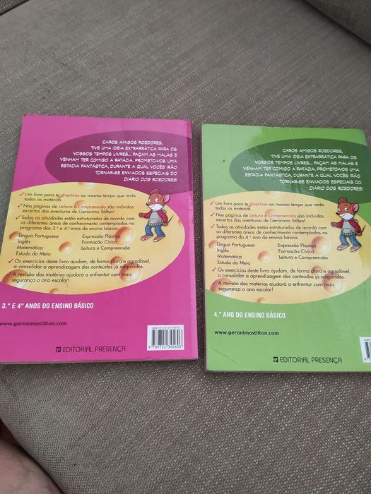 Gerônimo Stilton para o 3 e 4 ano escolaridade