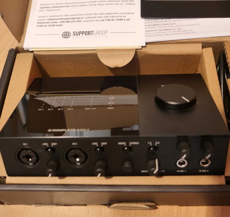 Interfejs audio Native Instruments Komplete Audio 6 MK2. Stan bdb!