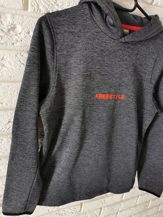 Nowa Bluza chłopięca szara r. 146/152