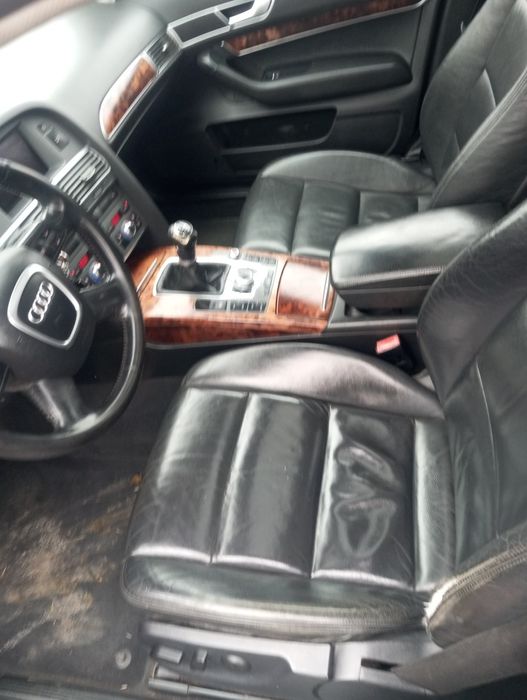 Ауди а6 с6 на механике 2.7 турбо ракета!