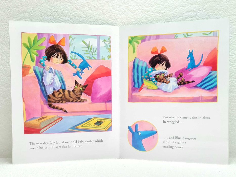 It Was You Blue kangaroo książka po angielsku angielska dla dzieci